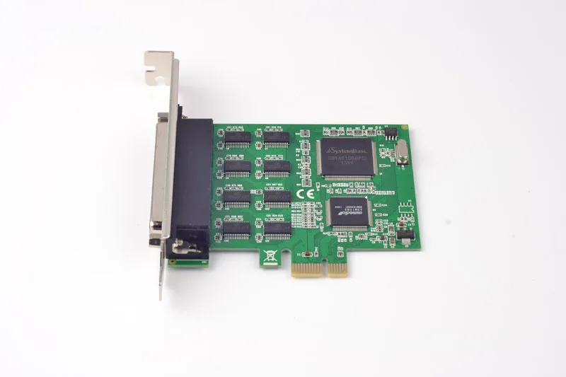 PCIe to 8 Port RS232 Serial Card DB9 COM Adapter