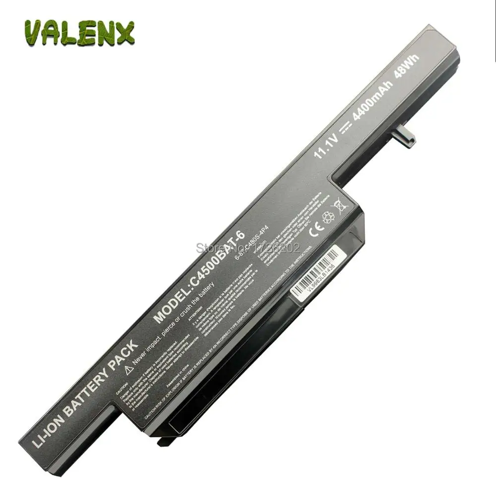 Battery Clevo C4500bat-6 6-87-c450s-4r4 6-87-c480s-4g41 Pro - AliExpress