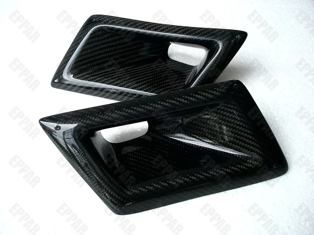 

Carbon Fiber Front Bumper Vents Scoops for 2003-2008 Nissan Fairlady 350z Z33