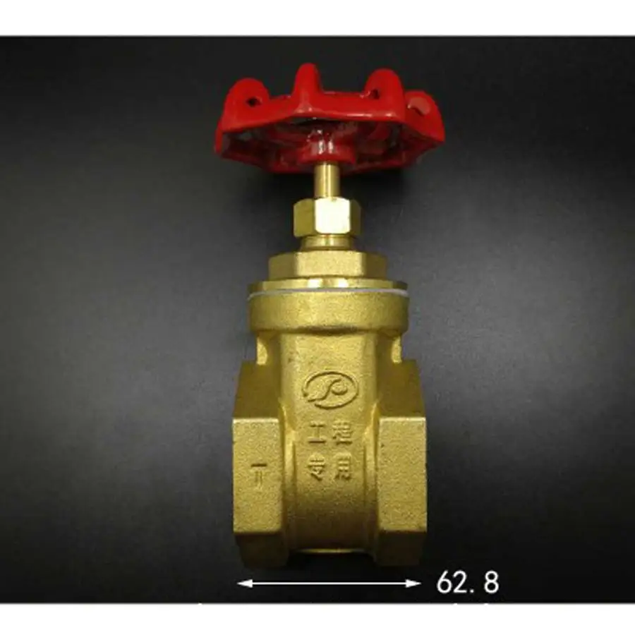 Латунные задвижки DN40 1-1/" BSPP мама 16 бар рабочее давление порт Размер 33 мм