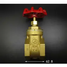 Латунные задвижки DN40 1-1/" BSPP мама 16 бар рабочее давление порт Размер 33 мм