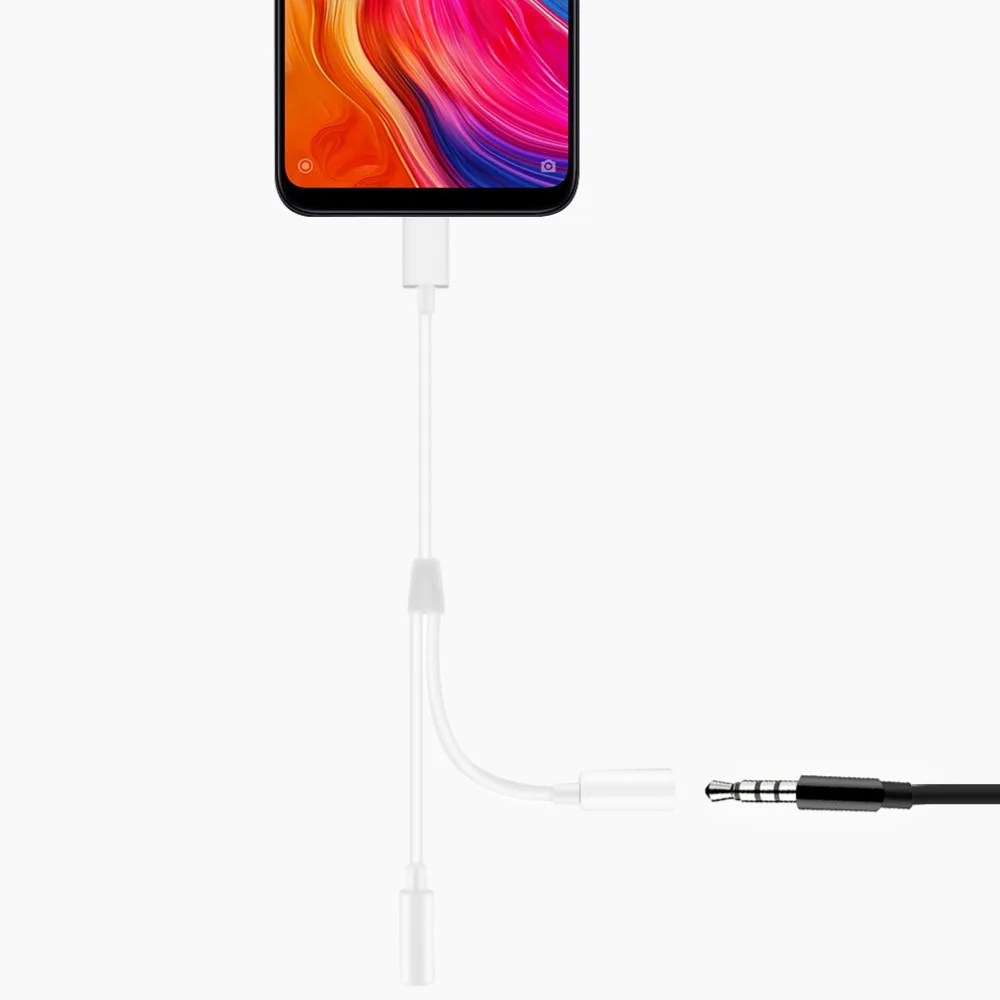 Адаптер для наушников с разъемом USB C 3 5 и штекером AUX мм|Переходники адаптеры| |