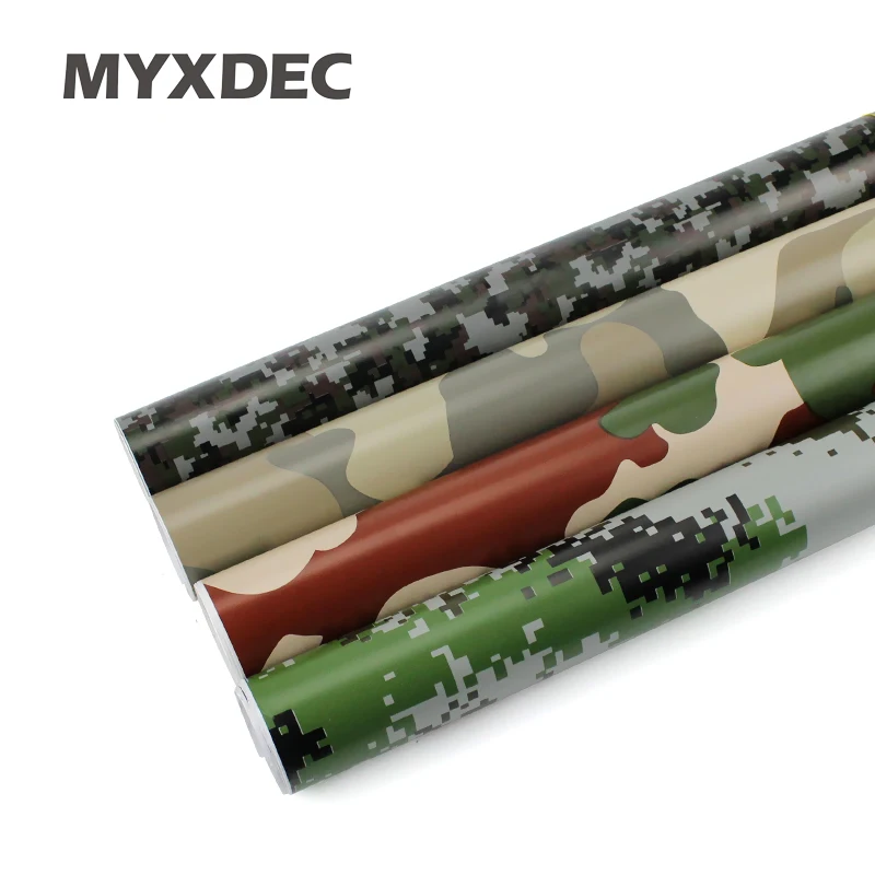 

30cm Digital Adhesive Black White Camo Vinyl Wrap Camouflage Film With Air Bubble Free For Car Wrapping Motocycle Decal Graphics