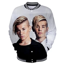 explosion pop singer marcus & martinus 3D baseball uniform men and women models sunshine 3D baseball jacket clothing xxs-4xl
