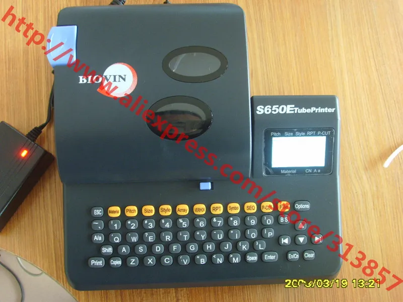 cable marker Pvc Tube printer electronic lettering machine English