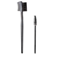 2PCS Makeup Brushes Eyelash Brush + Eyebrow Comb Makeup Brush Set Professional Volume Eyelashes Free Shipping 2