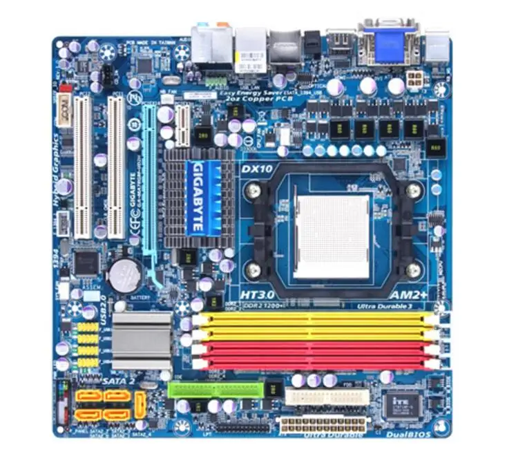 

For Gigabyte GA-MA78GM-UD2H Original Used Desktop Motherboard MA78GM-UD2H 780G Socket AM2 DDR2 On Sale