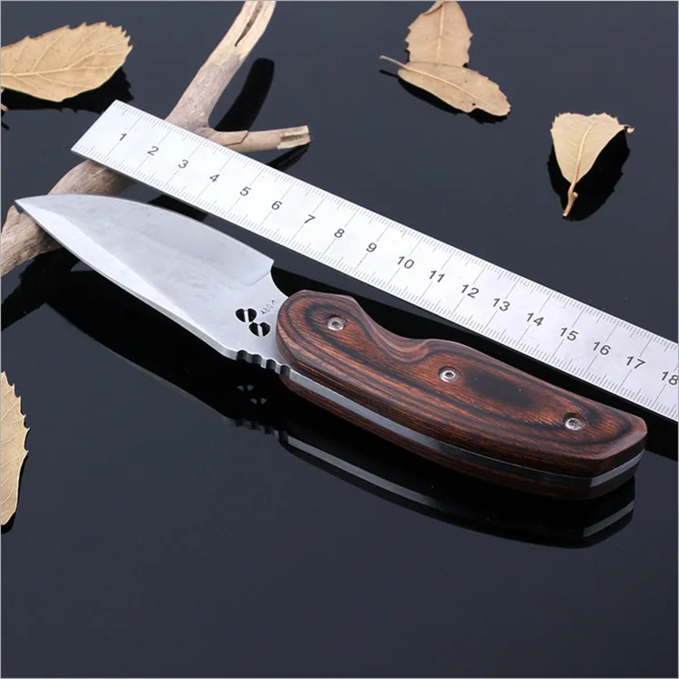 Binoax Multifunction Straight EDC Survival Hunting Knife Outdoor Camping Tools with Bag