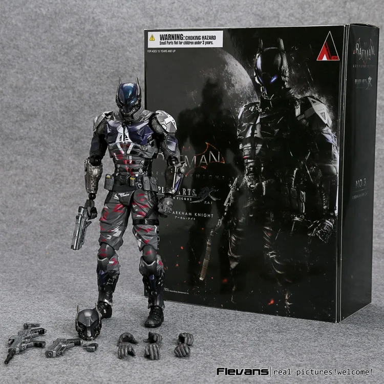 Squareix Playarts KAI Batman Arkham Knight ПВХ фигурка Коллекционная модель игрушки 27 см HRFG486