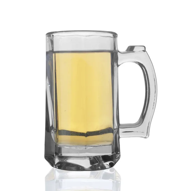 thick cold beer glass beer mug with the oversized cups juice cup