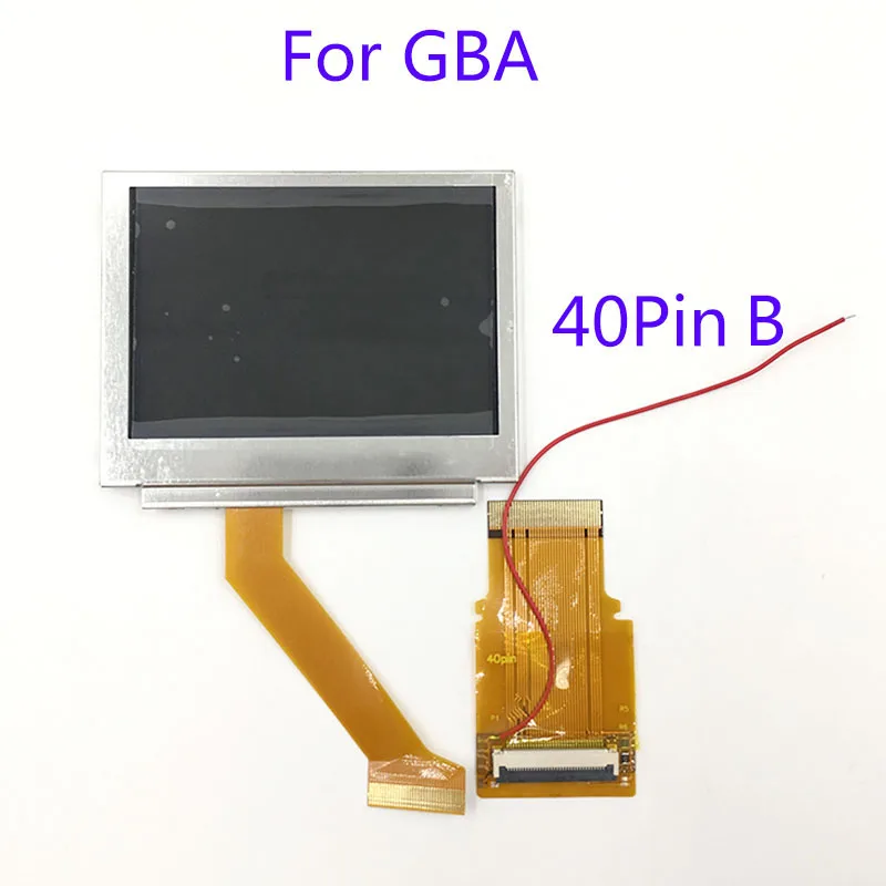 Для nintendo GameBoy Advance ЖК-экран для GBA SP AGS 101 Highlit экран lcd OEM с подсветкой ярче 40pin 32pin ленточный кабель