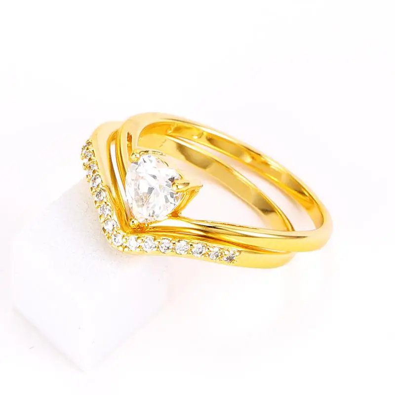 

2018 fashon New arrive Gold color Ring for woman jewelry silver /gold/rose color birthday present GY165
