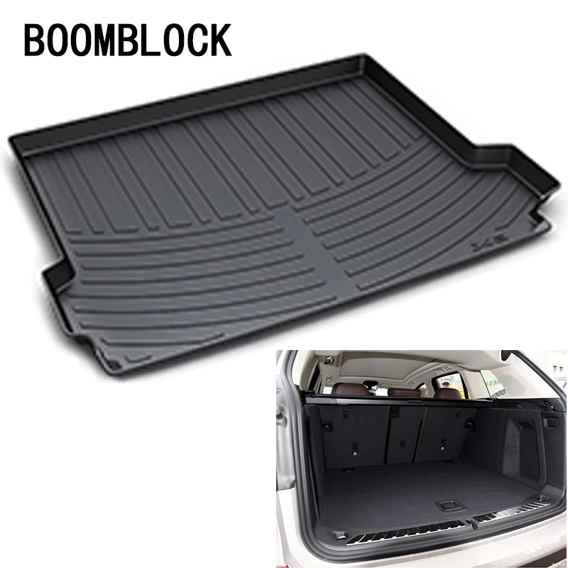 

BOOMBLOCK For BMW X3 F25 2011-2017 2018 Waterproof Anti-slip Car Trunk Mat Tray Floor Carpet Pad Protector Auto Accessories