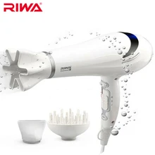 Высококачественный фен для волос RIWA 2200 Вт. Функция холодного/теплого воздуха