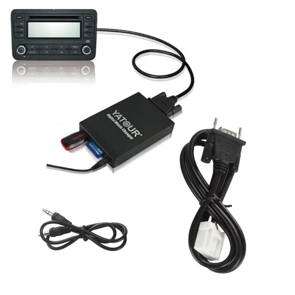 USB-Aux-3-5MM-Audio-Cable-Digital-Music-SD-MP3-Player-For-Mazda-2-3-5