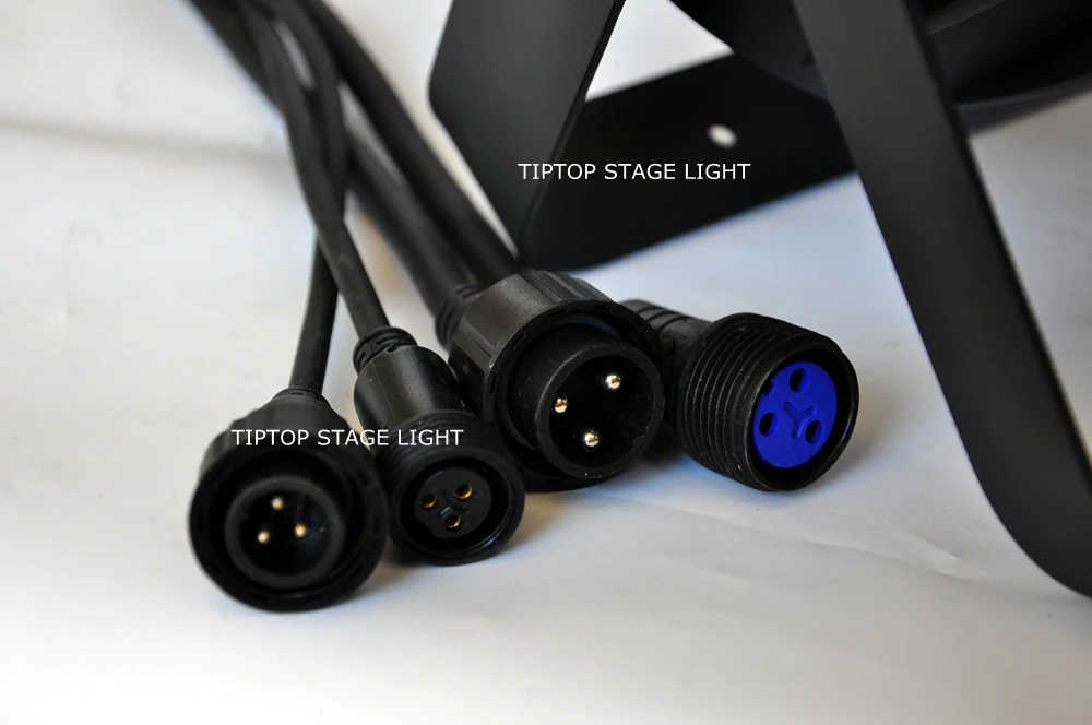 TIPTOP TP P90 18x12 Вт Водонепроницаемый светодиодный зум Par Светильник 5/9 DMX512 ченины IP65 с