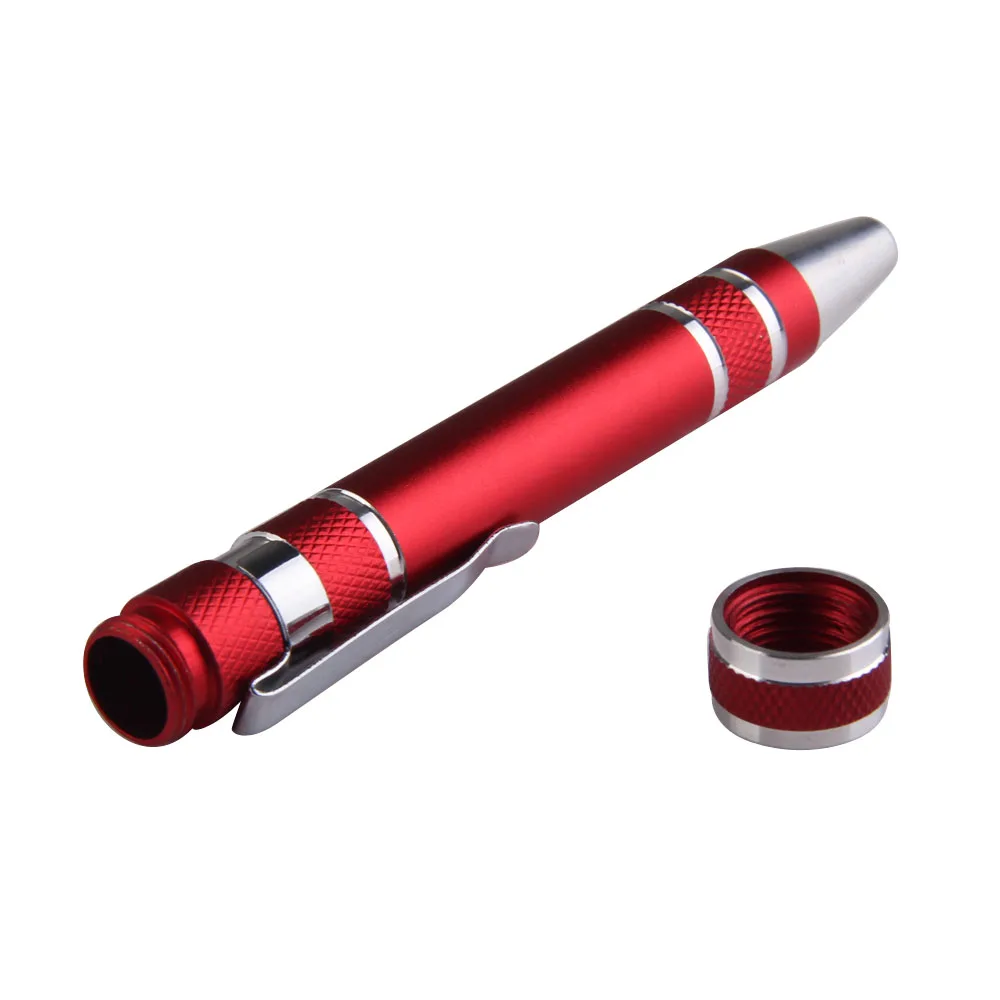 Multifunction 8 In 1 Mini Aluminum Precision ScrewDriver Pen