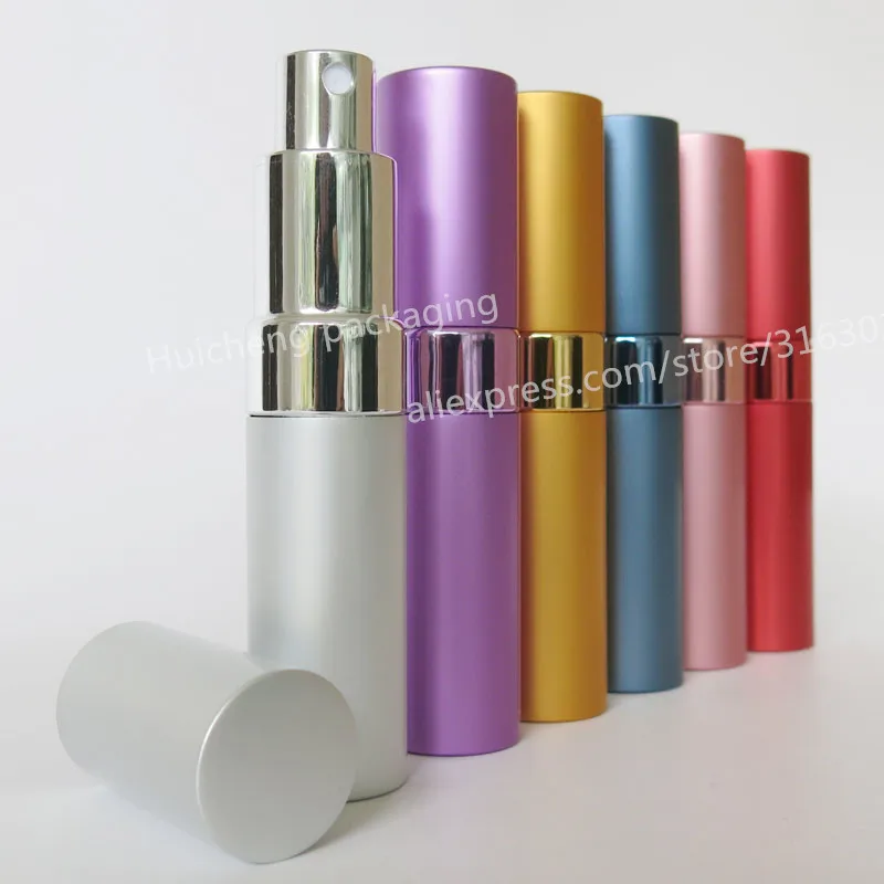 

100pcs/lot 15ml Travel Refillable Perfume Atomizer Empty Rotatable Perfume bottle 15cc Perfume packaging