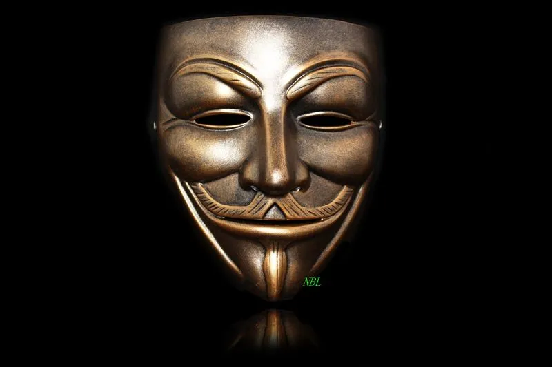 Фильм V Маска Для Vendetta Anonymous Тушь Маска Косплей Маска Гая Фокса Смола Маски Партии Маскарад Страшно Необычные Костюмы Реквизит