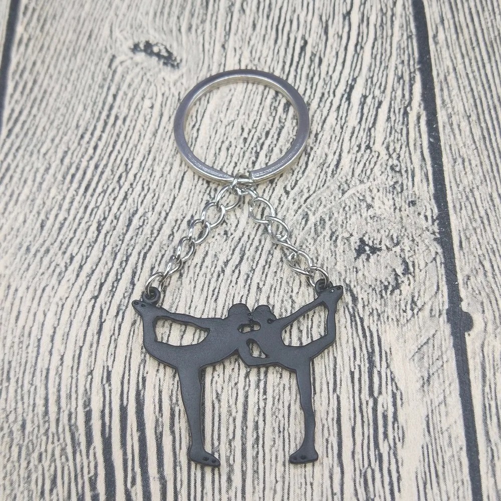 New Trendy Ice Skating Keychain Men and Women Figure Pendant Speed Jewellery | Украшения и аксессуары