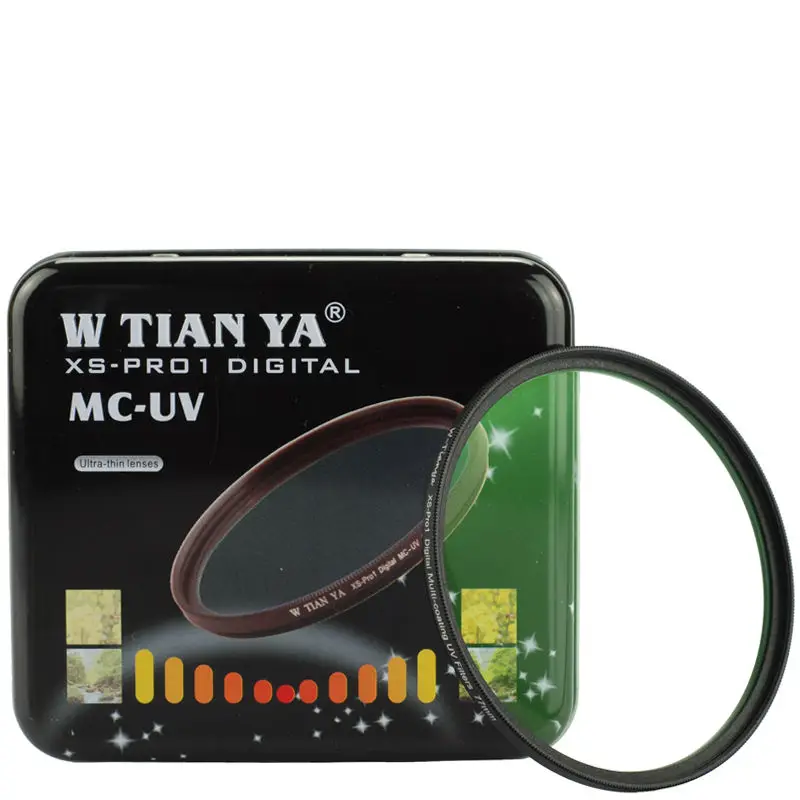 

WTIANYA 30 37 39 40.5 43 46 49 52 55 58 62 67 72 77 82 86 95 105 mm XS-PRO1 ultra slim MC UV Lens Filter Protector for camera
