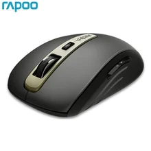 Rapoo MT350 мини мультирежимный беспроводной переключатель мыши между Bluetooth 3,0/4,0 и 2,4G для подключения трех устройств
