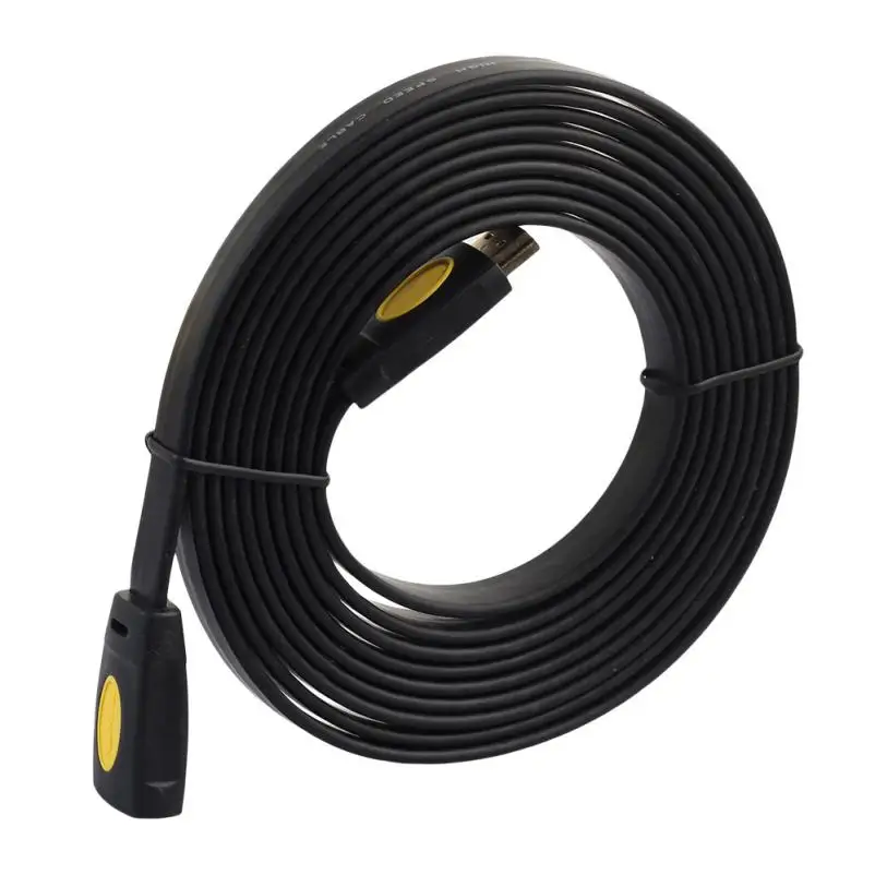 

5M Gold Plated 4K 3D HDMI Extension Cable Extender Male To Female LCD HD TV 1080P Mar 13