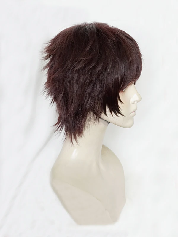 My Hero Academy recordation Kai Chisaki короткие черные коричневые и красновато-коричневые термостойкие волосы косплей костюм парик+ парик Кепка