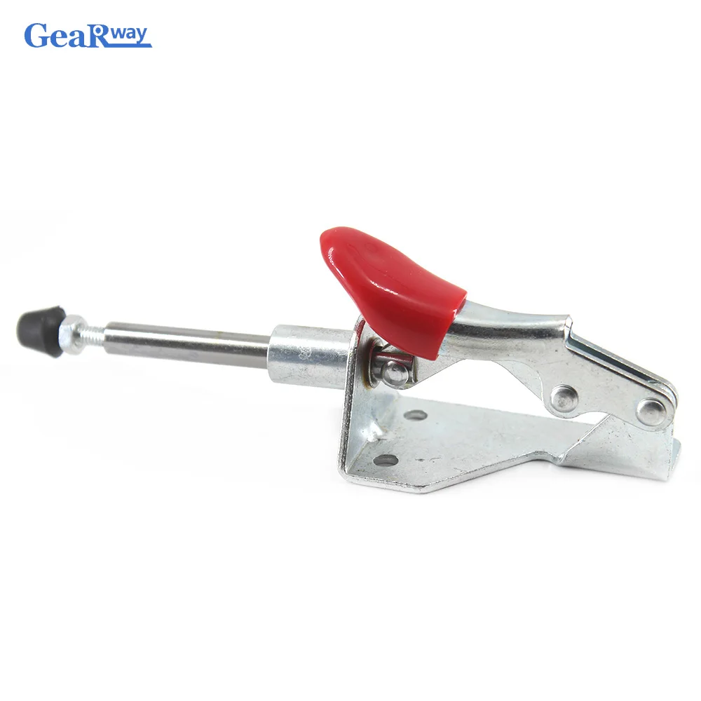 

2pcs 301AL Push Pull Toggle Clamp 90kg Holding Capacity Toggle Clamp for Woodworking 30mm Stroke Quick Release Hand Tool Clamp