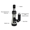 Mini Microscope monoculaire Portable 100X-400X avec polariseur, Microscope de laboratoire biologique ► Photo 2/6