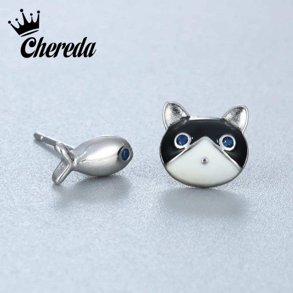 Простые Модные серьги Chereda 2018 ювелирные изделия высокого качества милые