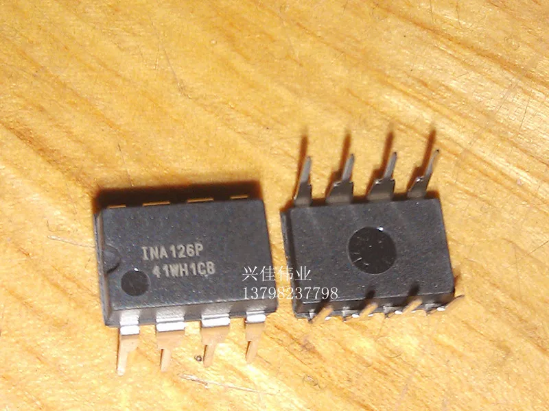 10 шт. требуется новый оригинальный аутентичный INA126 INA126PA op amp DIP 8|Интегральные