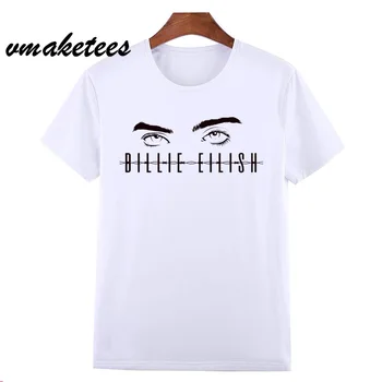 Billie Eilish T Shirt Hip Hop Summer T-shirt O-Neck Short Sleeve Men/Women Tshirt High Quality Tee Shirt Male/female HCP4562