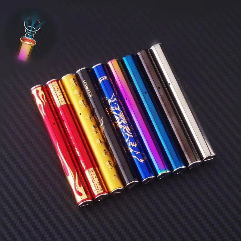 Cigarette Accessories Elegant Lady Slim Flameless Lighters Blowing