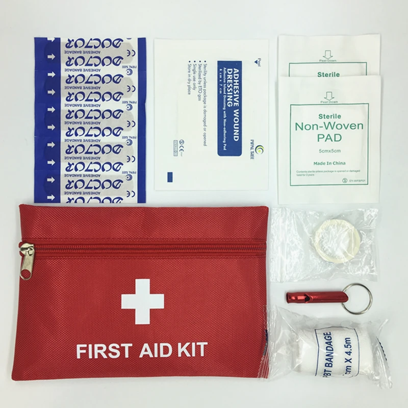 

2017 New Emergency kit survival bag Mini Family First Aid Kit Sport Travel kits Home Medical Bag Outdoor Car First Aid Bag