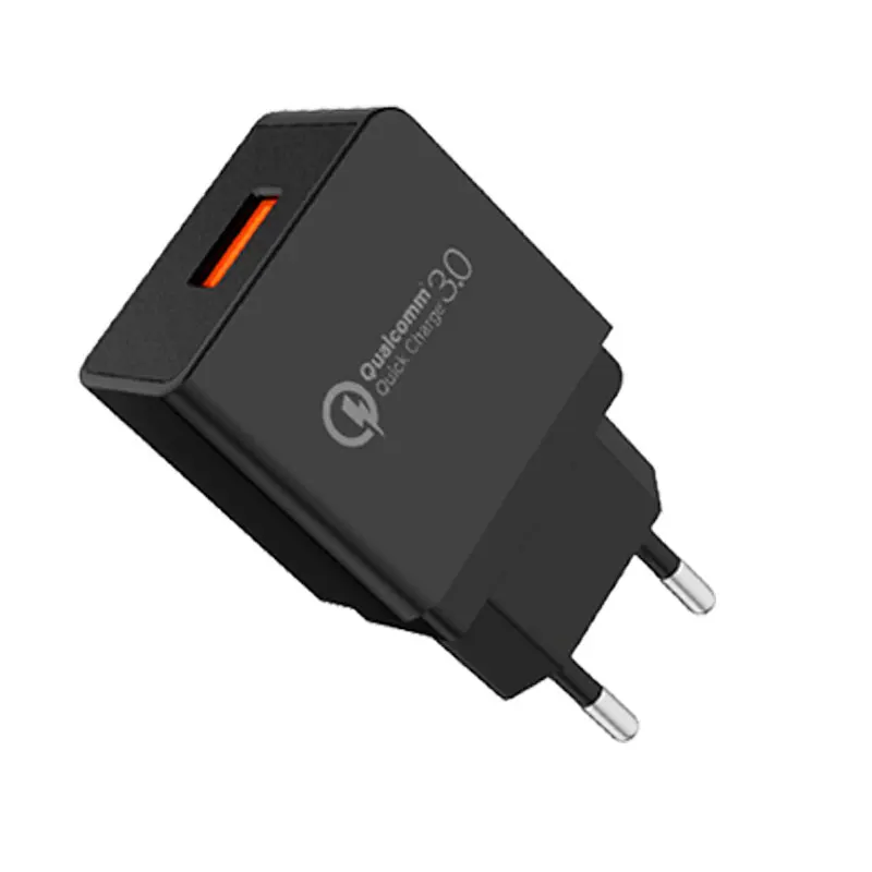 Быстрое зарядное устройство 3 0 USB быстрое 18 Вт EU настенное портативное дорожное