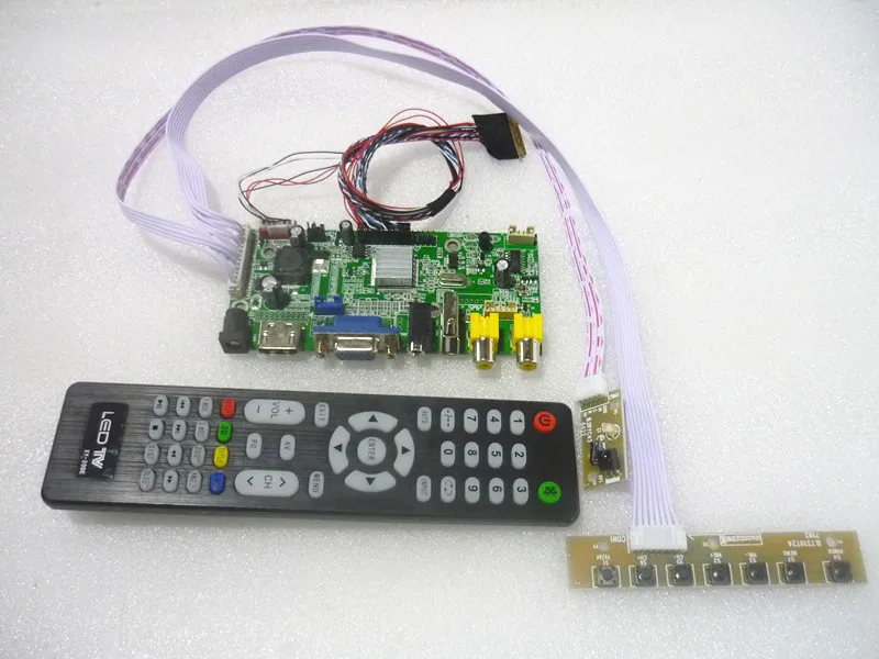 

HDMI+2AV+VGA+Rear View Driver Board+USB function+audio output 7 inch-18.4 inch laptop LCD screen drive control suits