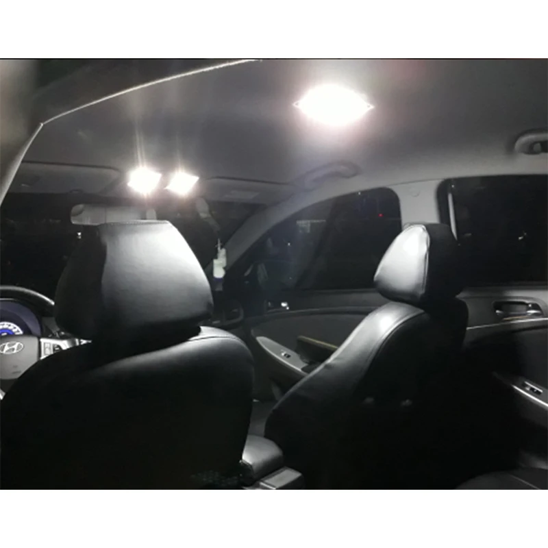 Сигнальная лампа для чтения Kia Rio K2 2006 2012 Hyundai Solaris Verna купольные лампы clignotant moto led