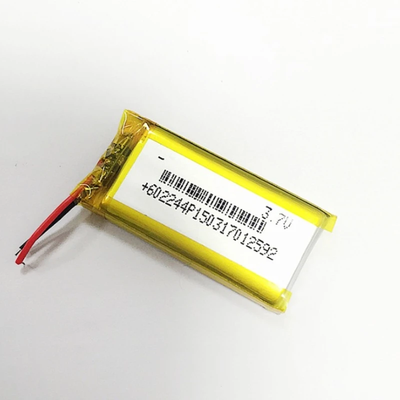 Полимерная батарея 650 mah 3,7 V 602244 умный дом MP3 колонки литий-ионная батарея для dvr, gps, mp3, mp4, сотовый телефон, динамик стекло цифровой