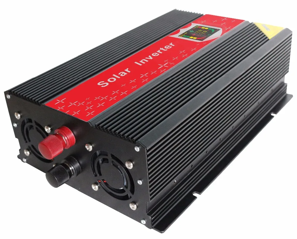 4000w peak power LCD show DC input 12v to AC output 220v 50hz