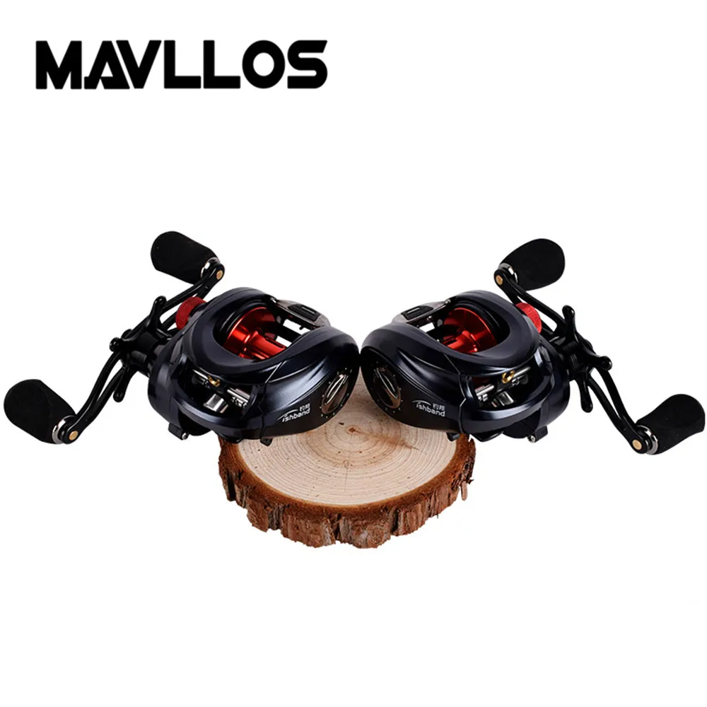 Mavllos супер прочная металлическая катушка для литья рыбы Максимальное