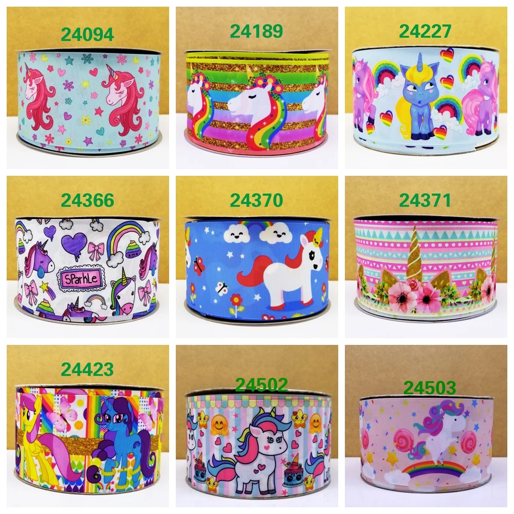 

Free shipping 2018 new arrival ribbons Hair Accessories ribbon 10 yards printed grosgrain ribbons 24094