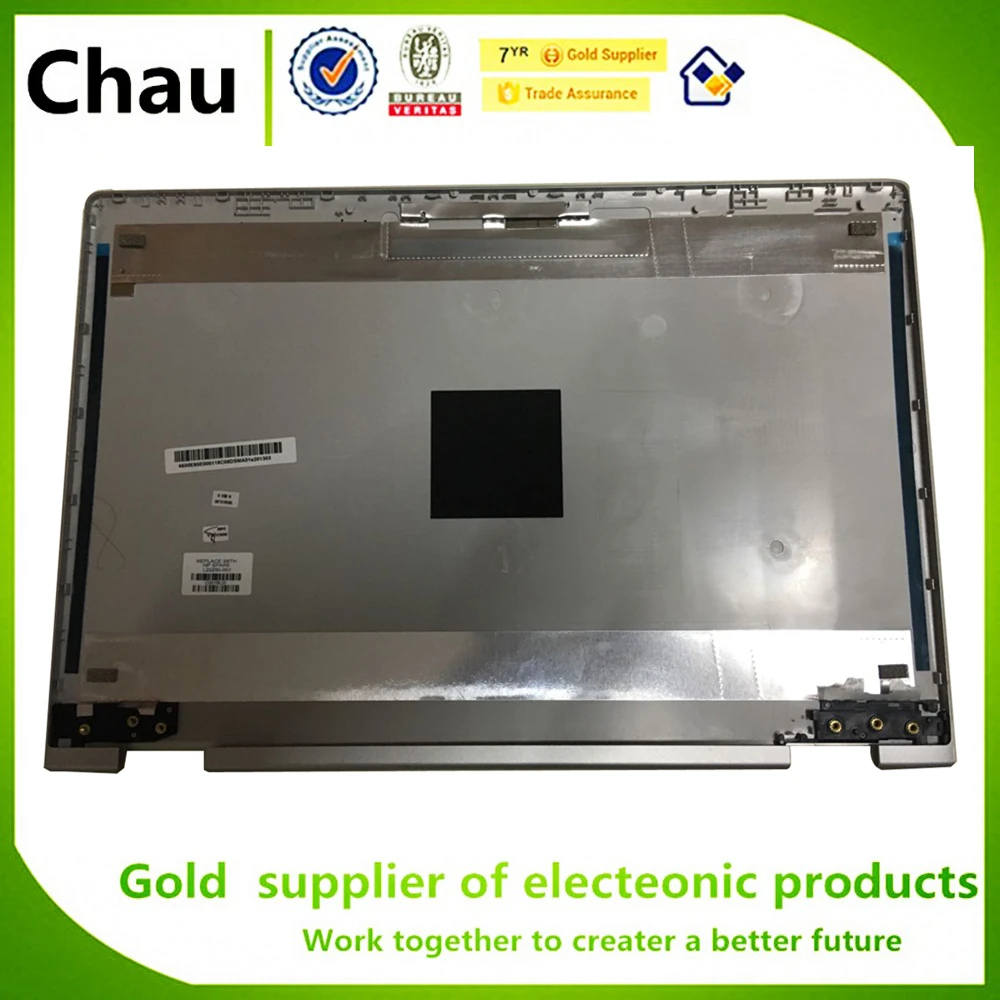 Chau NEW LCD Top Cover LCD Back Cover For HP Pavilion X360 14-CD series 14-cd005ns Silver