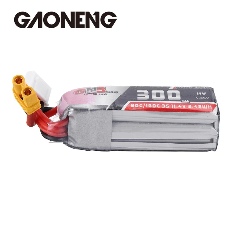 1/3/5 шт Gaoneng GNB 11 4 V 300mAh 80C 3S XT30 разъем Lipo батарея для URUAV UR85/UR85HD Mobula7 HD Sailfly X RC Drone части