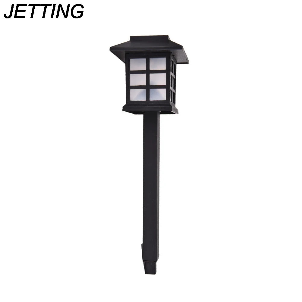 White Solar Lawn Lamps Abs Light Solar Led Path Light Outdoor Garden Lawn Lightings