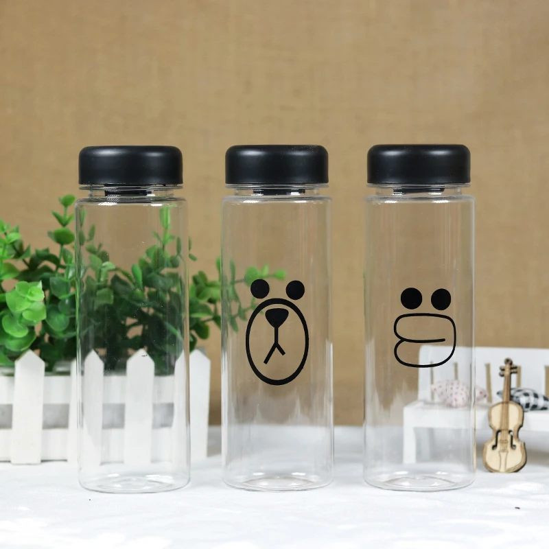 Пластиковая бутылка для воды с лимонным соком 500 мл|fruit water bottle|fashion bottlesports bottle |