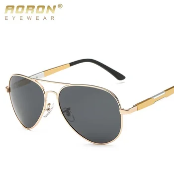 

AORON Men Brand Driving Polarized Sunglasses 2018 HD Sun Glasses Aluminum Magnesium Alloy oculos de sol male