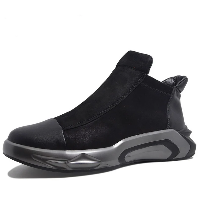 

Factory Genuine Leather Running Shoes Spring Autumn Summer Breathable Sport Shoes Man Brand Athletic Jogging Sneakers For Male