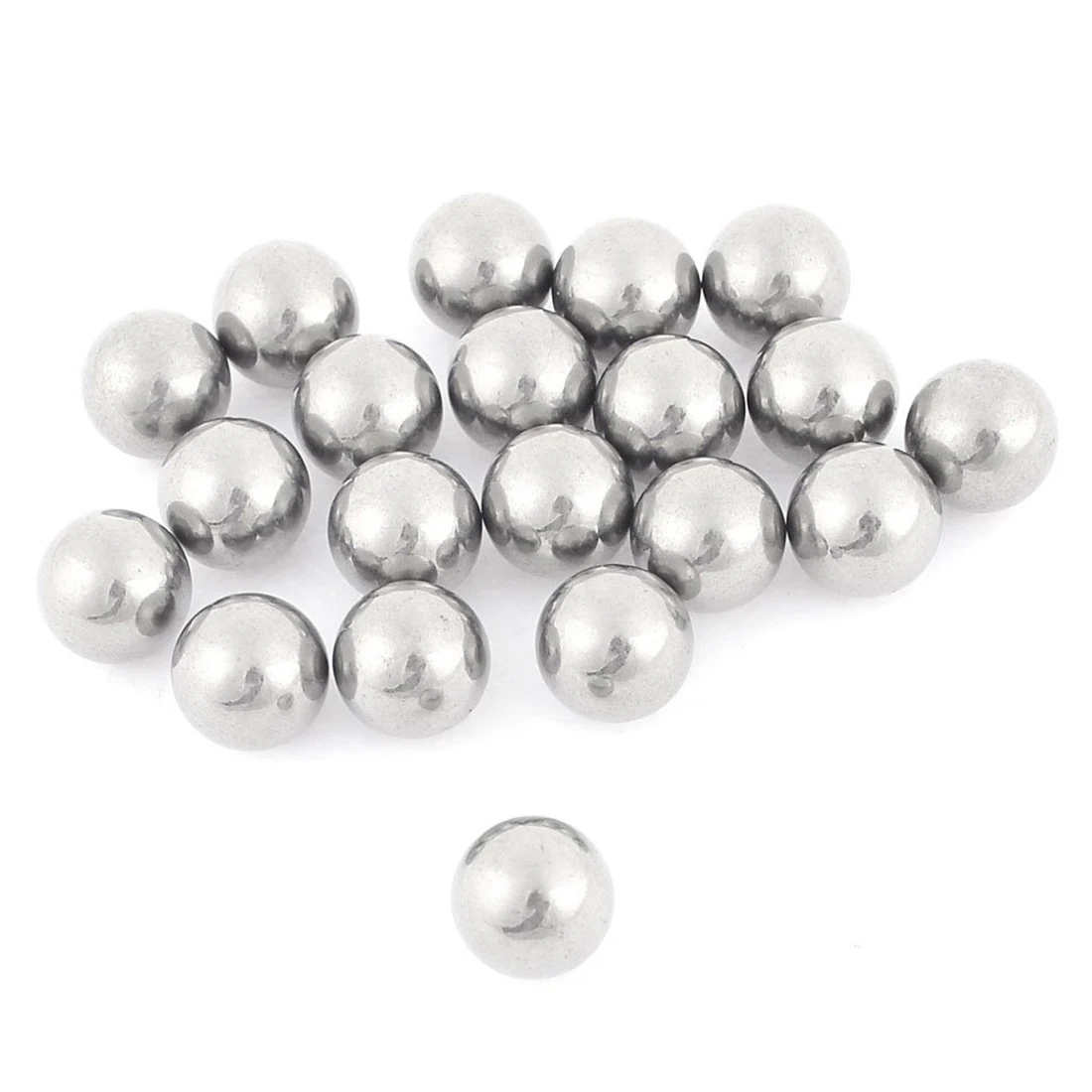 New Style 20 Pcs 14mm Dia Steel Balls Replacement for Bike Wheel