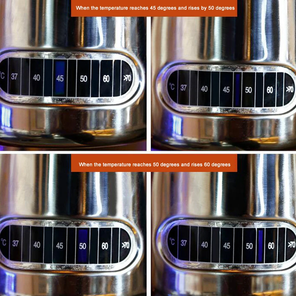 600ml Pull-up cup with tip tip and temperature Thickened 304 stainless steel kettle Coffee sparkler milk cup Kitchen accessories (10)